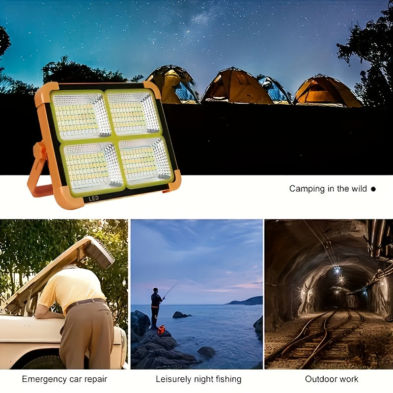 LED Solar Handheld Lamp for Outdoor Lighting-3