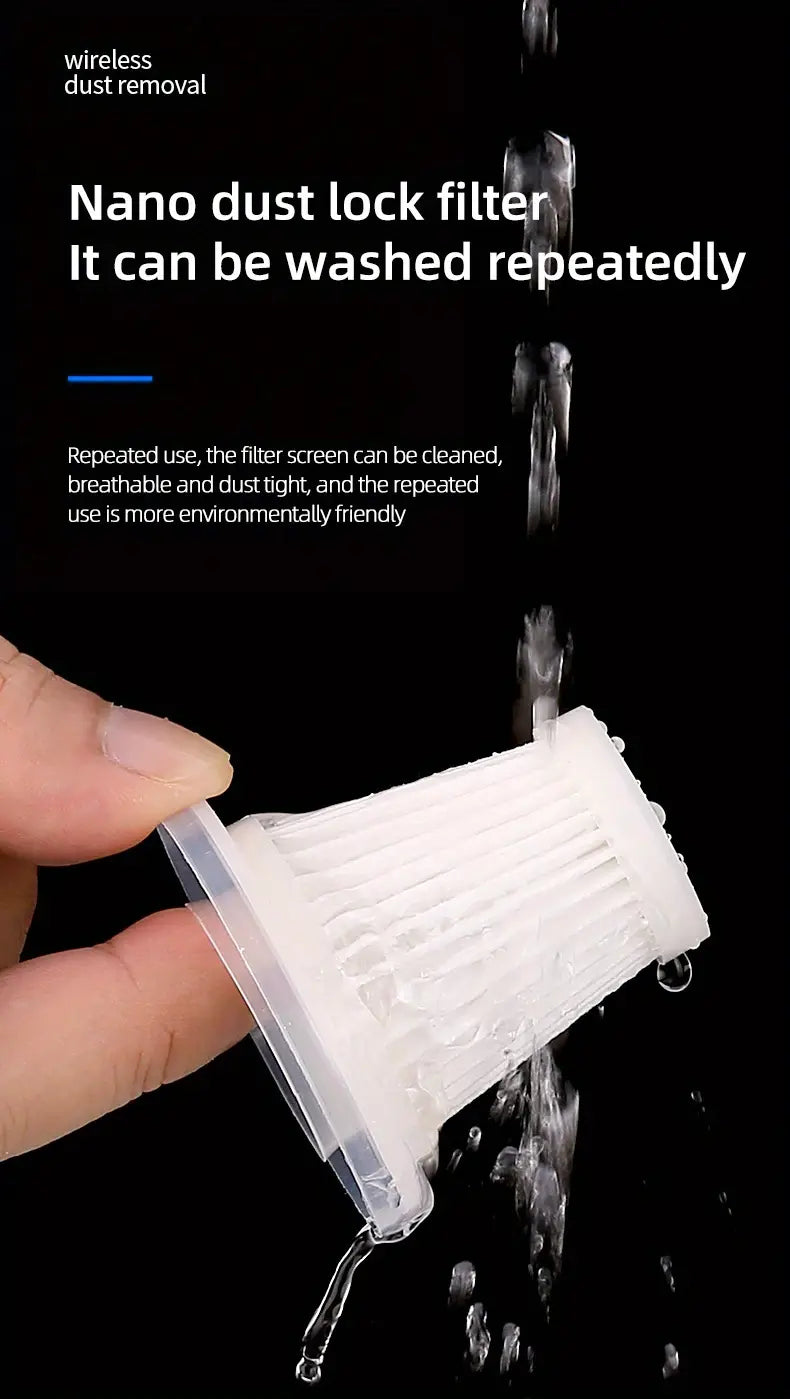 Wireless Car Vacuum Cleaner with Powerful Suction