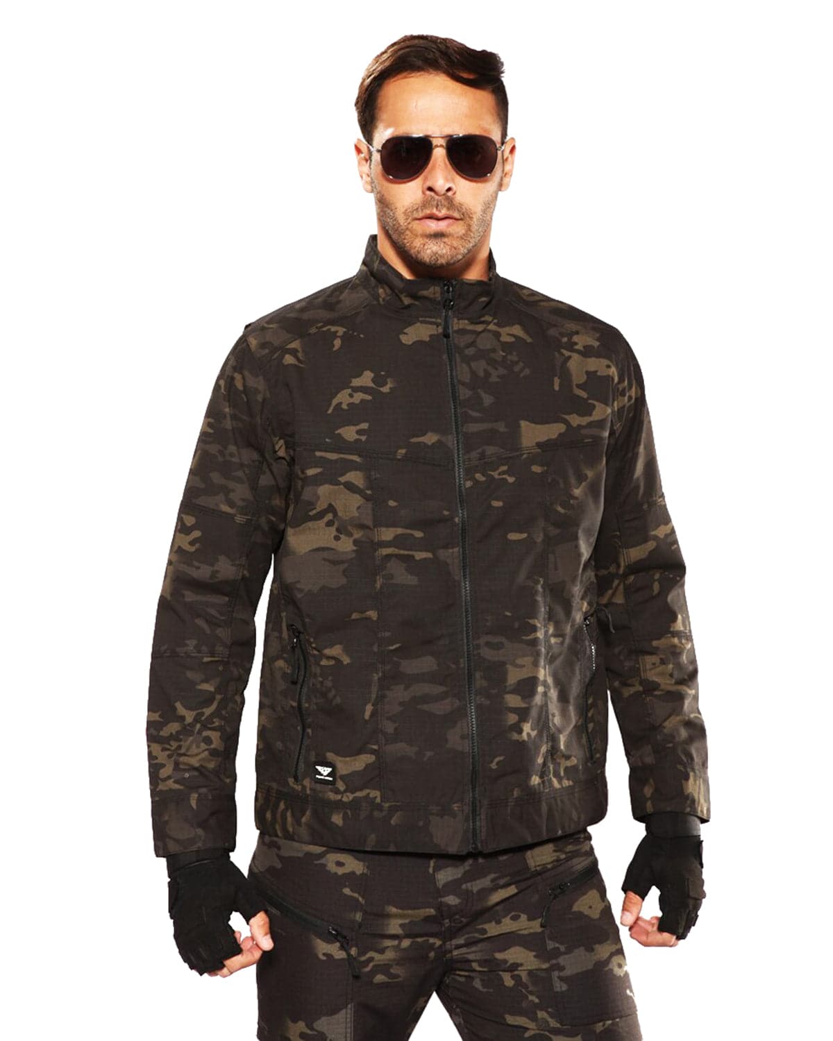 Ripstop Waterproof Windbreaker Mountain Camo Coat FXZ
