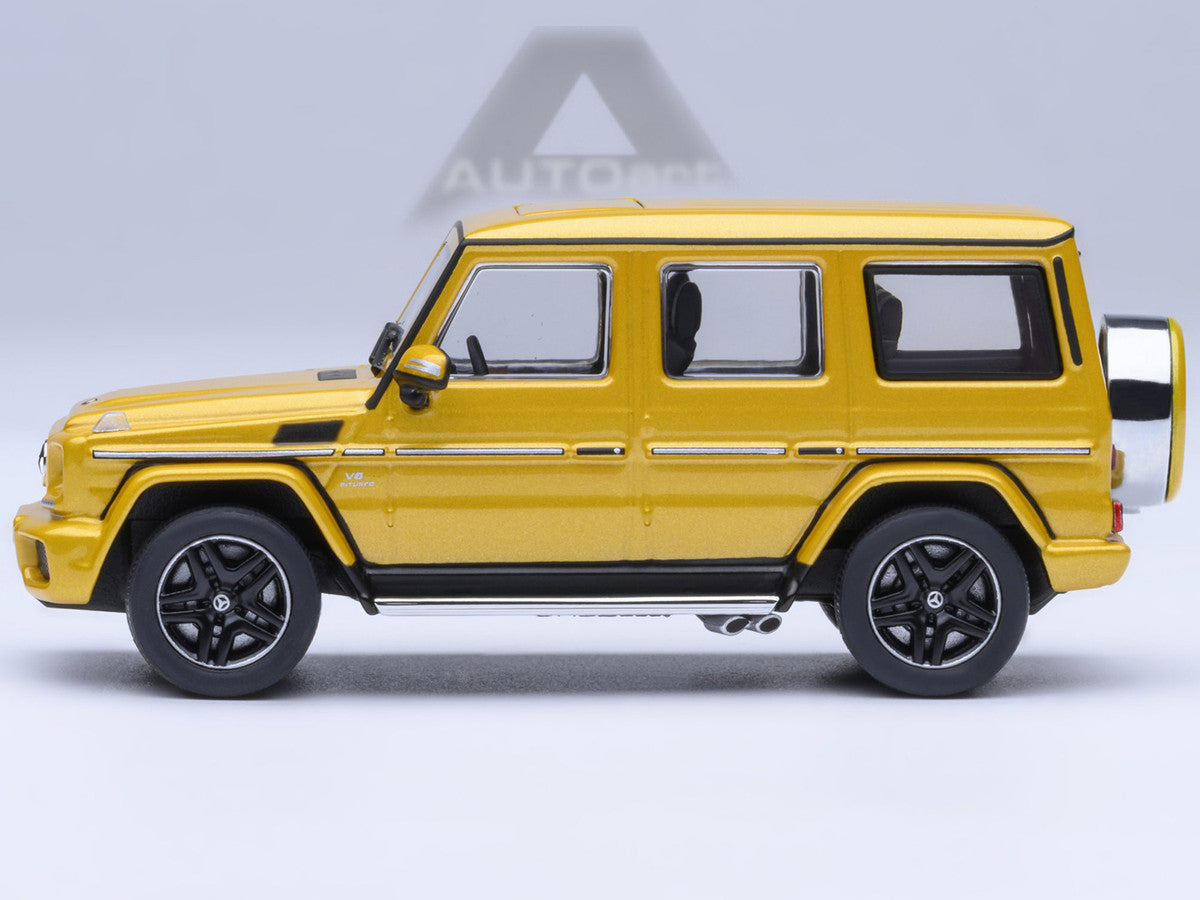 2017 Mercedes-Benz AMG G 63 Solar Beam Yellow 1/64 Diecast Model Car by Autoart-0