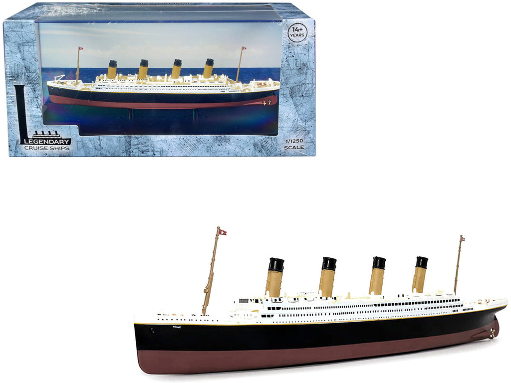 RMS Titanic Passenger Ship 1/1250 Diecast Model by Legendary Cruise Ships-0