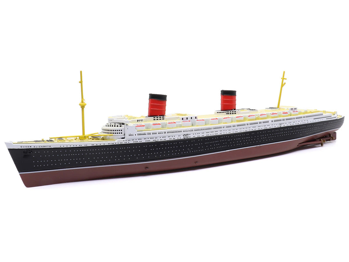 RMS Queen Elizabeth Passenger Ship 1/1250 Diecast Model by Legendary Cruise Ships-0