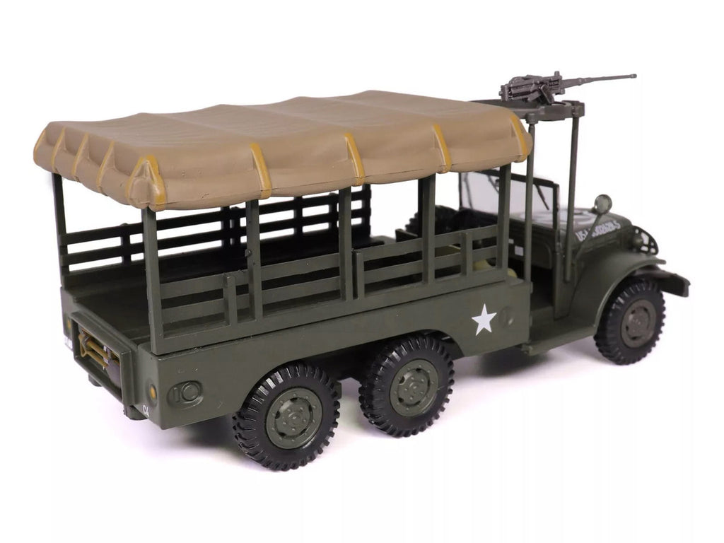 Dodge WC63 Weapons Carrier with Canvas Top Olive Drab "United States Army" 1/43 Diecast Model by Militaria Die Cast-0