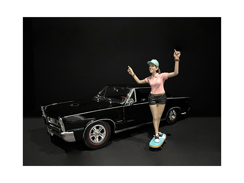 Skateboarder Figurine IV for 1/24 Scale Models by American Diorama-0