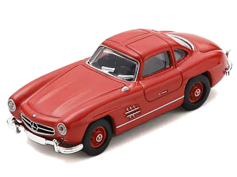 Mercedes-Benz 300 SL Gullwing Coupe Red 1/87 (HO) Diecast Model Car by Schuco-0