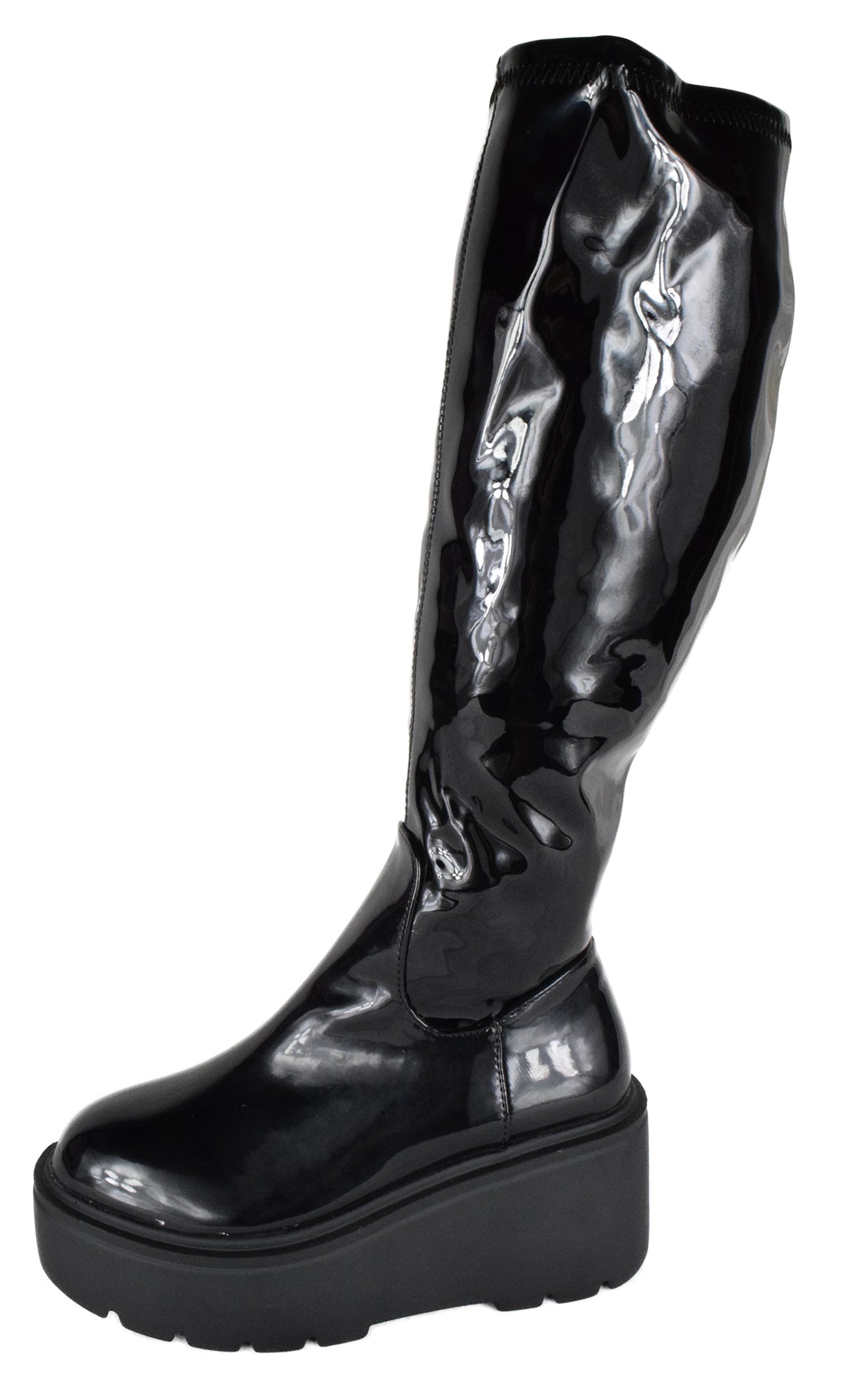 JAZZ-8 Black Patent TOP MODA