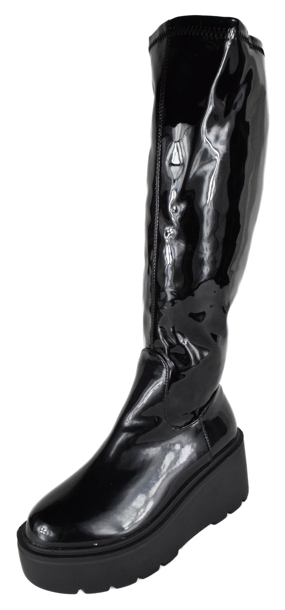 JAZZ-8 Black Patent TOP MODA