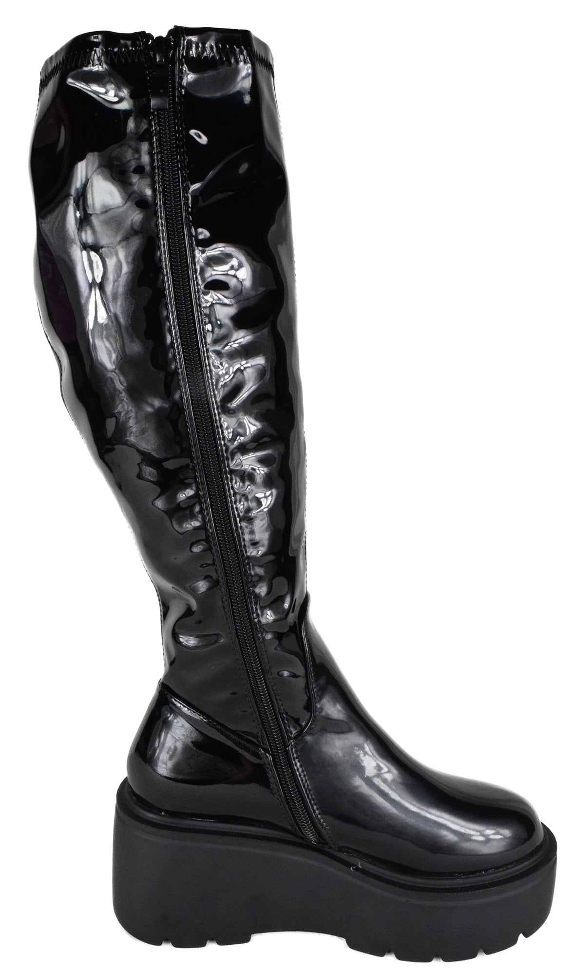 JAZZ-8 Black Patent TOP MODA