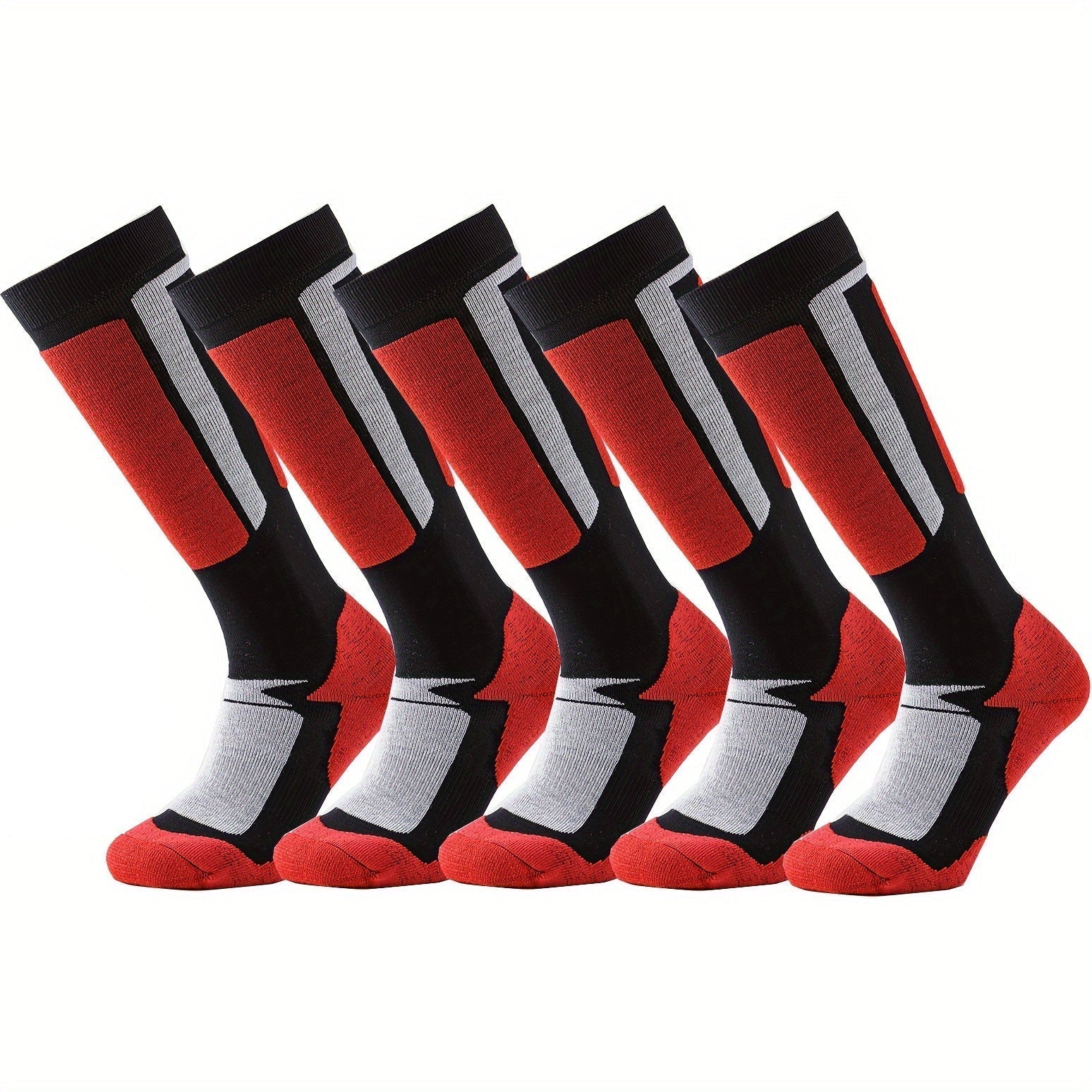 Men's Thermal Winter Socks Knit Warm (5 Pairs)-0