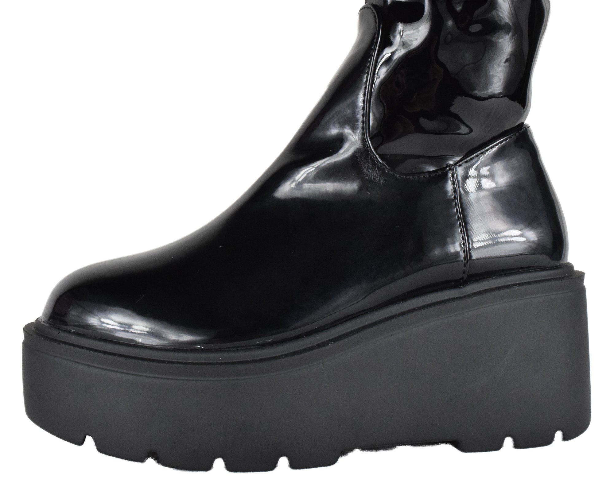 JAZZ-8 Black Patent TOP MODA