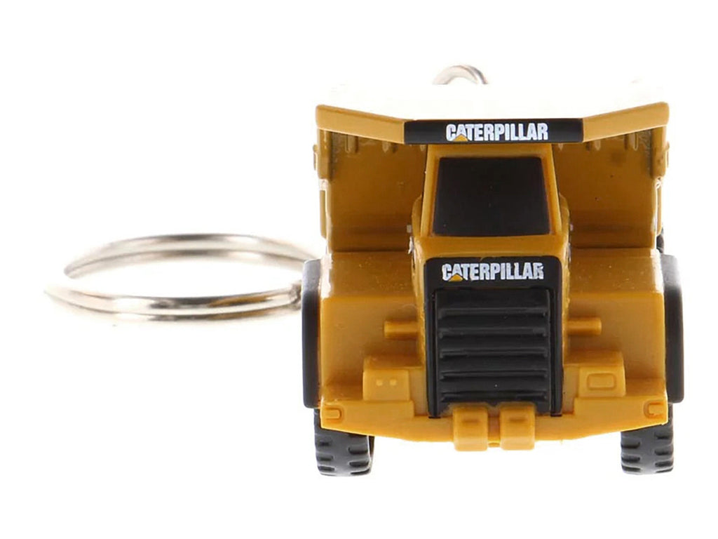CAT Caterpillar 770 Off-Highway Truck Keychain Yellow Diecast Model by Diecast Masters