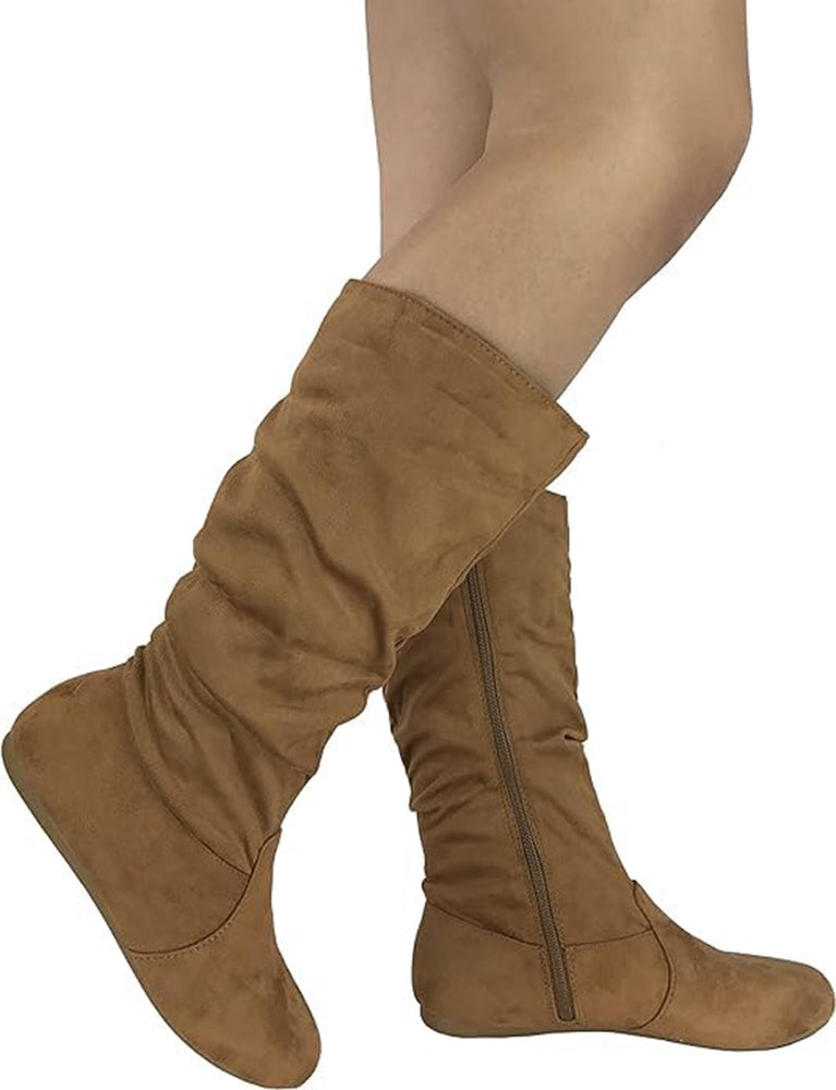 SELENA-23 Taupe Suede Forever