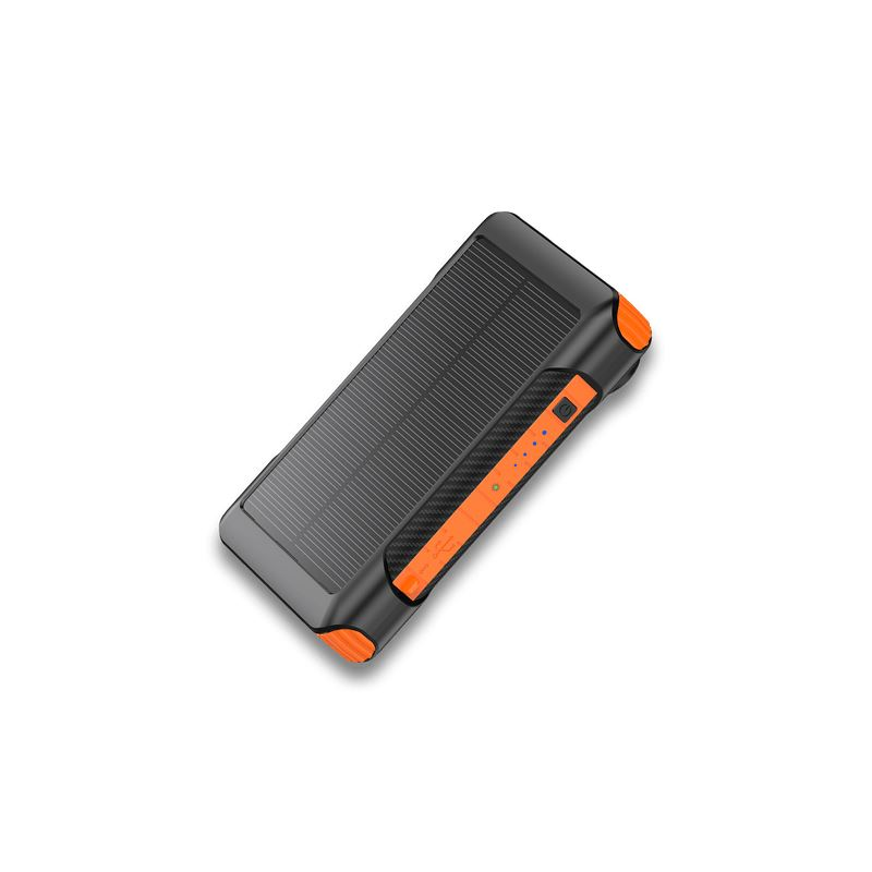 Alcor SD10000 Solar & Dynamo Power Bank beépített lámpával narancssárga (SD10000) (SD10000)-0