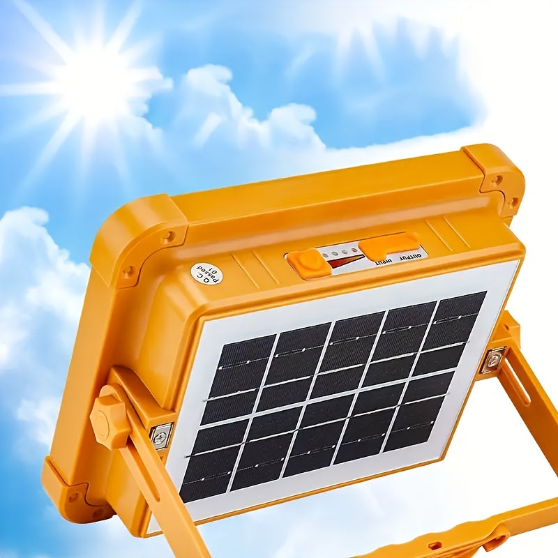 LED Solar Handheld Lamp for Outdoor Lighting-1