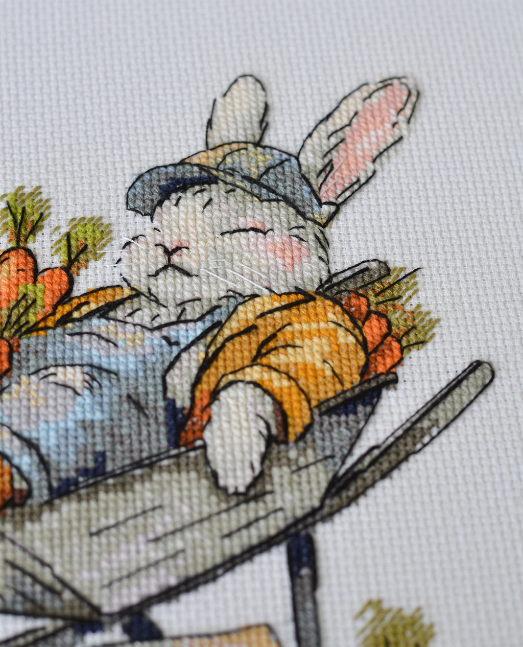 Cross-stitch kit - Free carrots AH-288-1