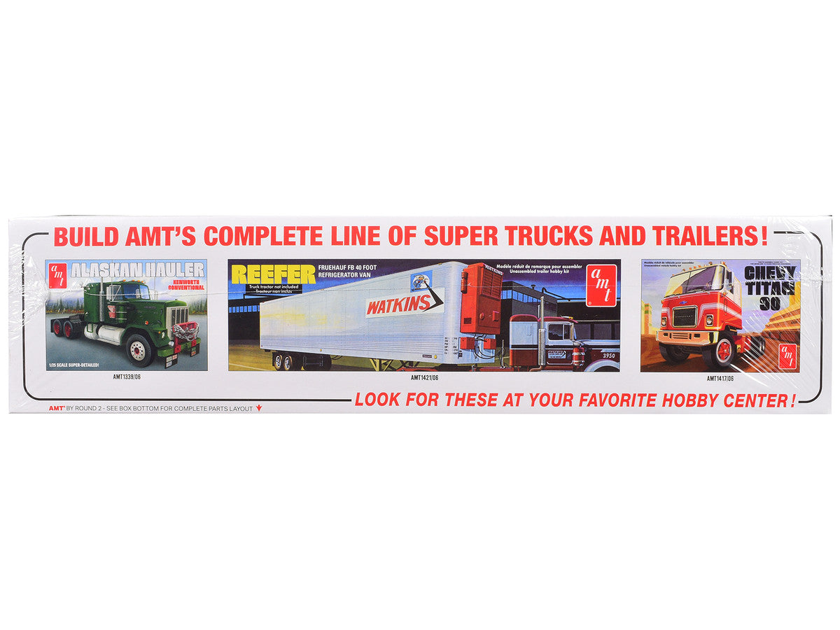 Skill 3 Model Kit Peterbilt 359 "Cross Country Hauler" 1/25 Scale Model by AMT