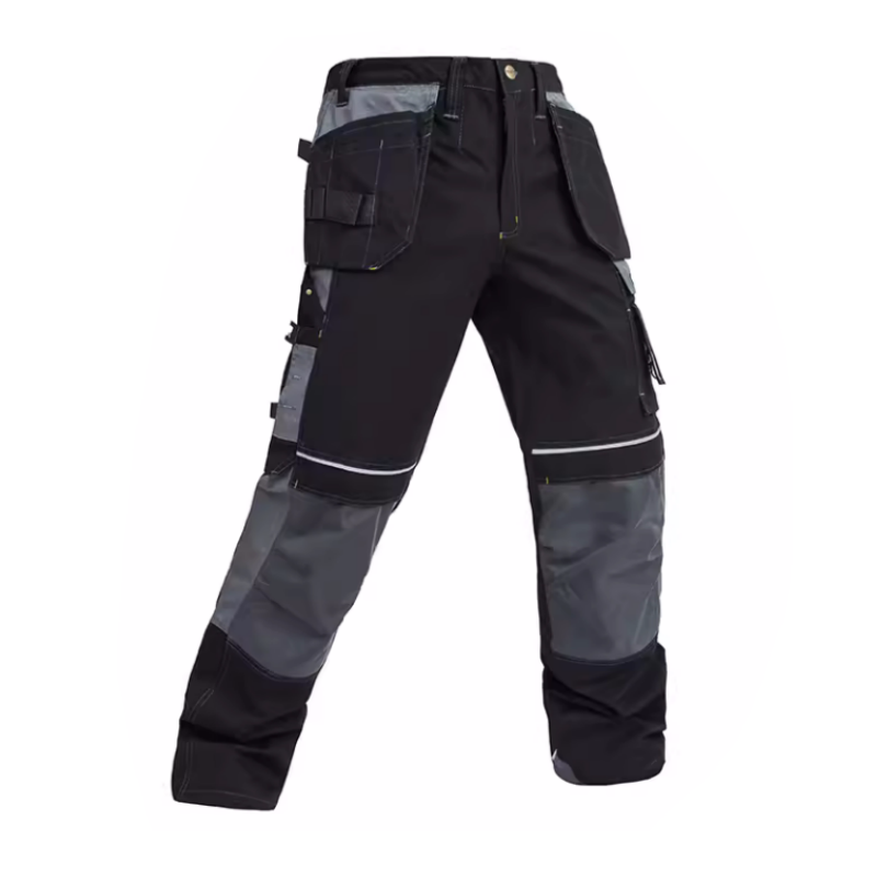 100% Cotton Cargo Pants with Detachable Knee Reinforcement Pockets [B125]
