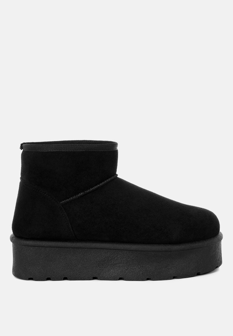 Derta Soft Microfiber Snow Boots