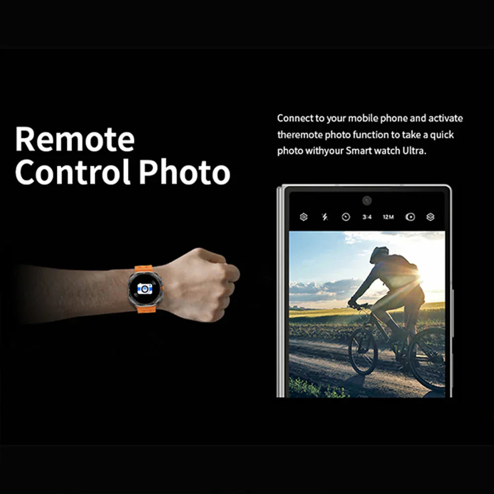 Ultra Men Smart Watch Bluetooth GPS Sports Tracker