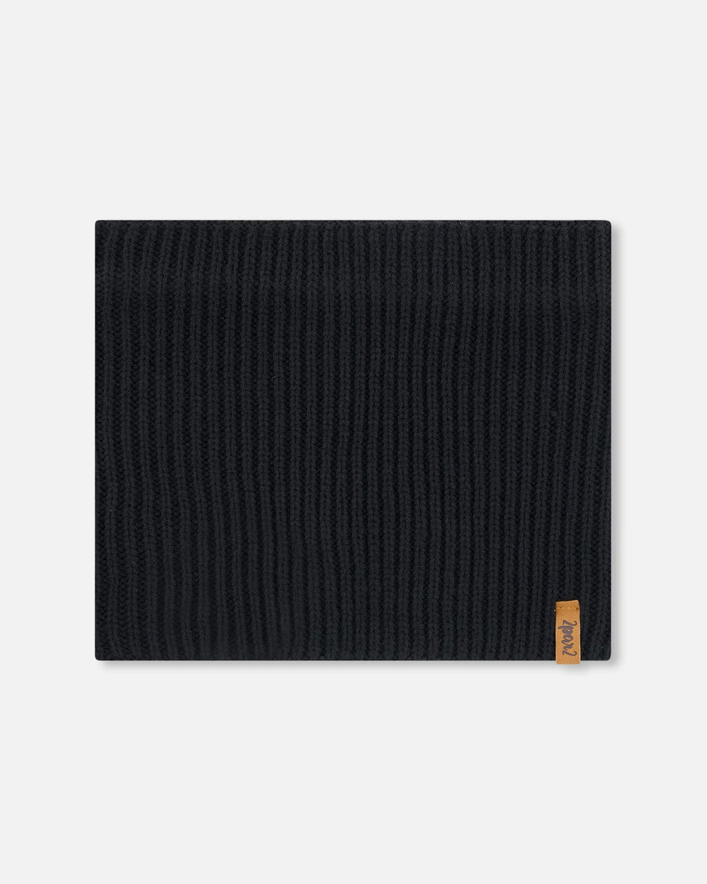 Mid-Season Knit Neck Warmer Black-0