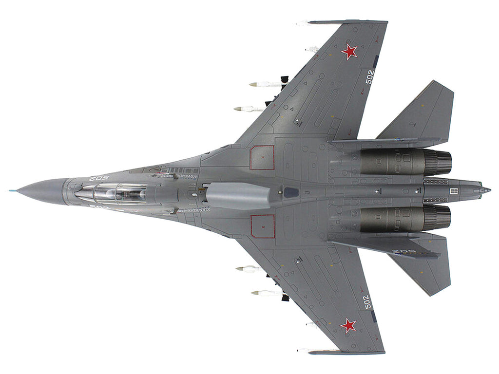 Sukhoi Su-30Mk Flanker Fighter Aircraft "502" (2011) Russian Air Force "Air Power Series" 1/72 Diecast Model by Hobby Master-2