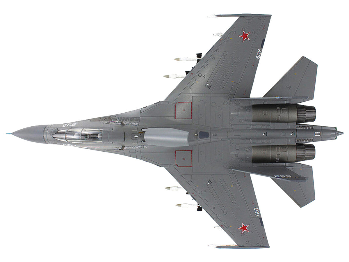 Sukhoi Su-30Mk Flanker Fighter Aircraft "502" (2011) Russian Air Force "Air Power Series" 1/72 Diecast Model by Hobby Master-2