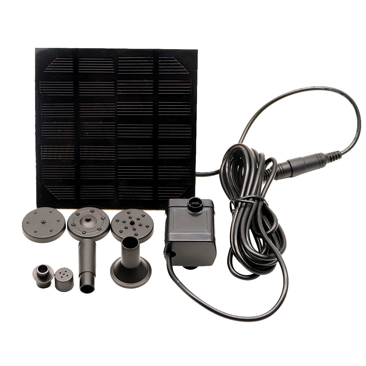 Solar Panel Powered Water Fountain-2