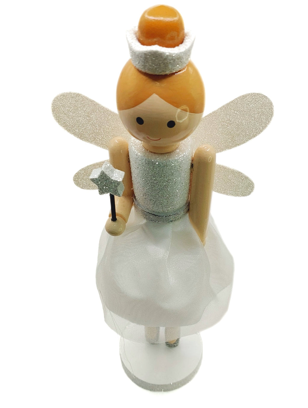 Glittering Fairy Nutcracker Princess Wizardi F07M6-2 White-1