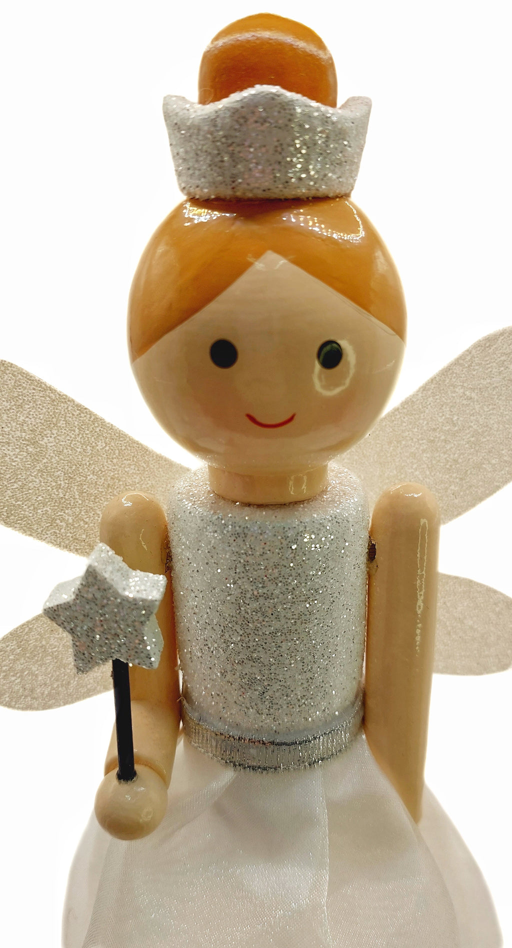 Glittering Fairy Nutcracker Princess Wizardi F07M6-2 White-3