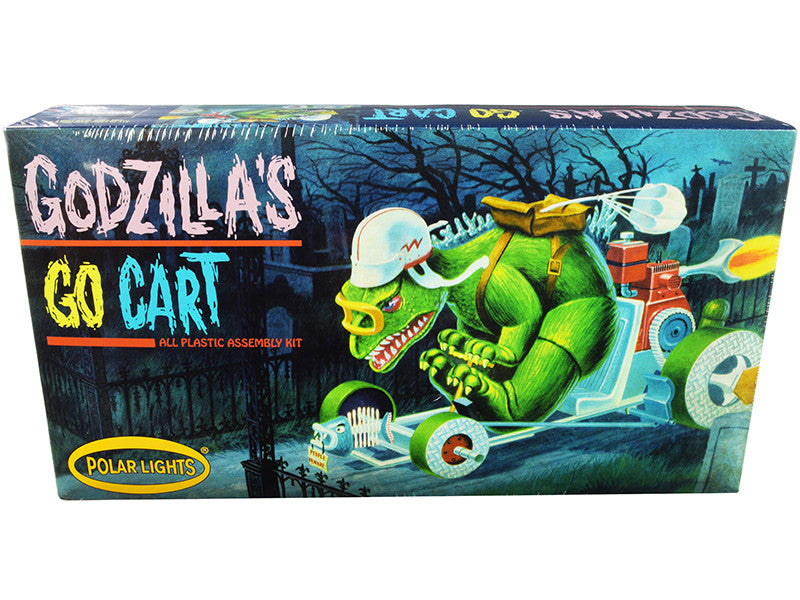 Skill 2 Model Kit Godzilla's Go Cart Model Kit by Polar Lights-0