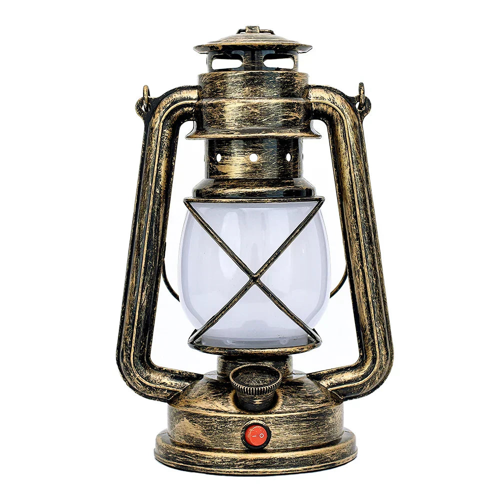 Vintage LED Metal Hanging Lantern-0