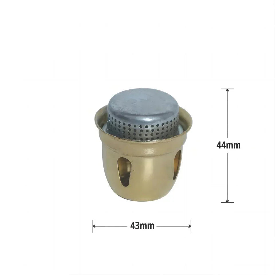 Camping  Silent Camping Cap Stove Head Silver-1