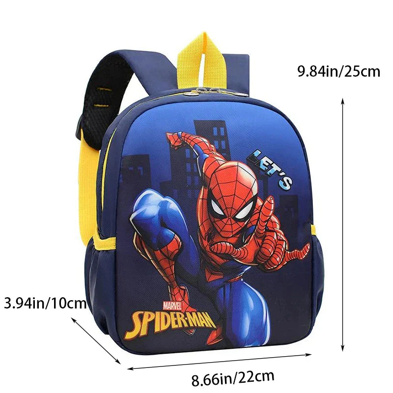 Spider-Man Kids Backpack Large Capacity School Bag-2