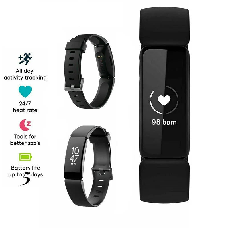 NNEOBA Health Fitness Smart Band Pack Black