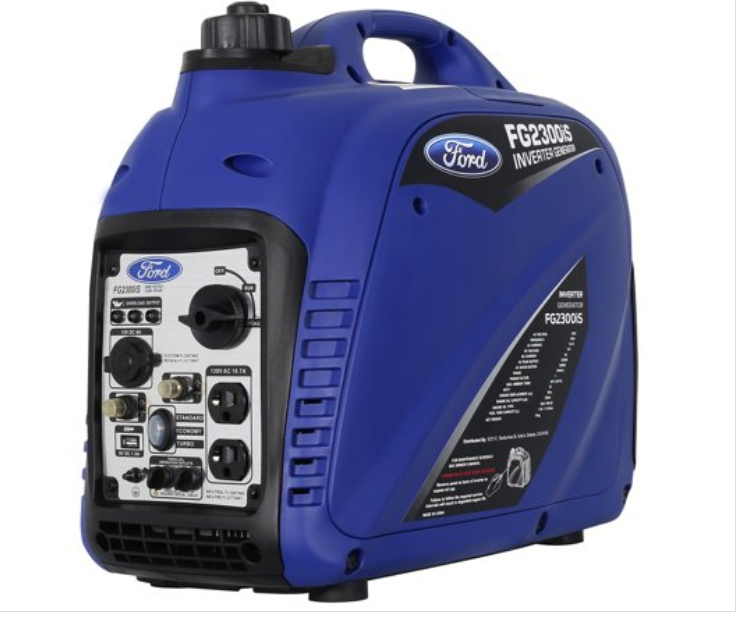 Ford Gas-Powered 2500W Peak Petrol Inverter Generator