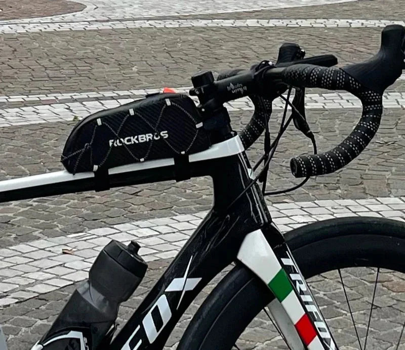 Waterproof Top Tube Bike 1L Ultralight Cycling Bag Black-3