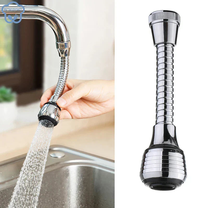 NNEOBA Kitchen Gadgets 2 Modes 360 Rotatable Bubbler High Pressure Faucet