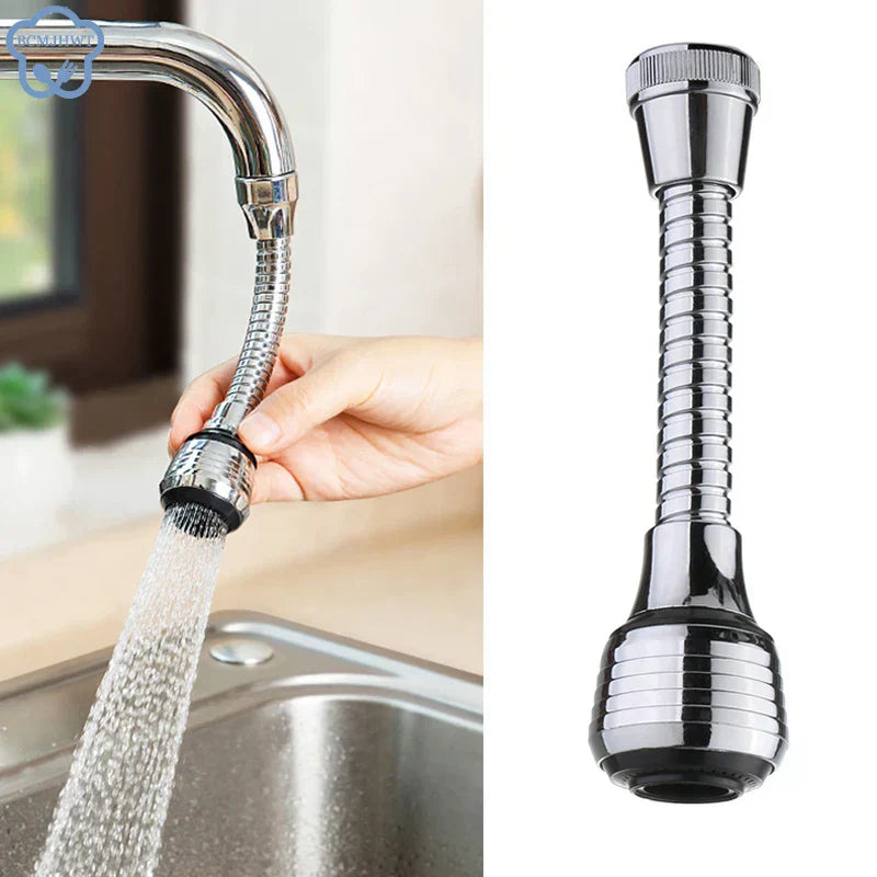 Kitchen Gadgets 2 Modes 360 Rotatable Bubbler High Pressure Faucet-1