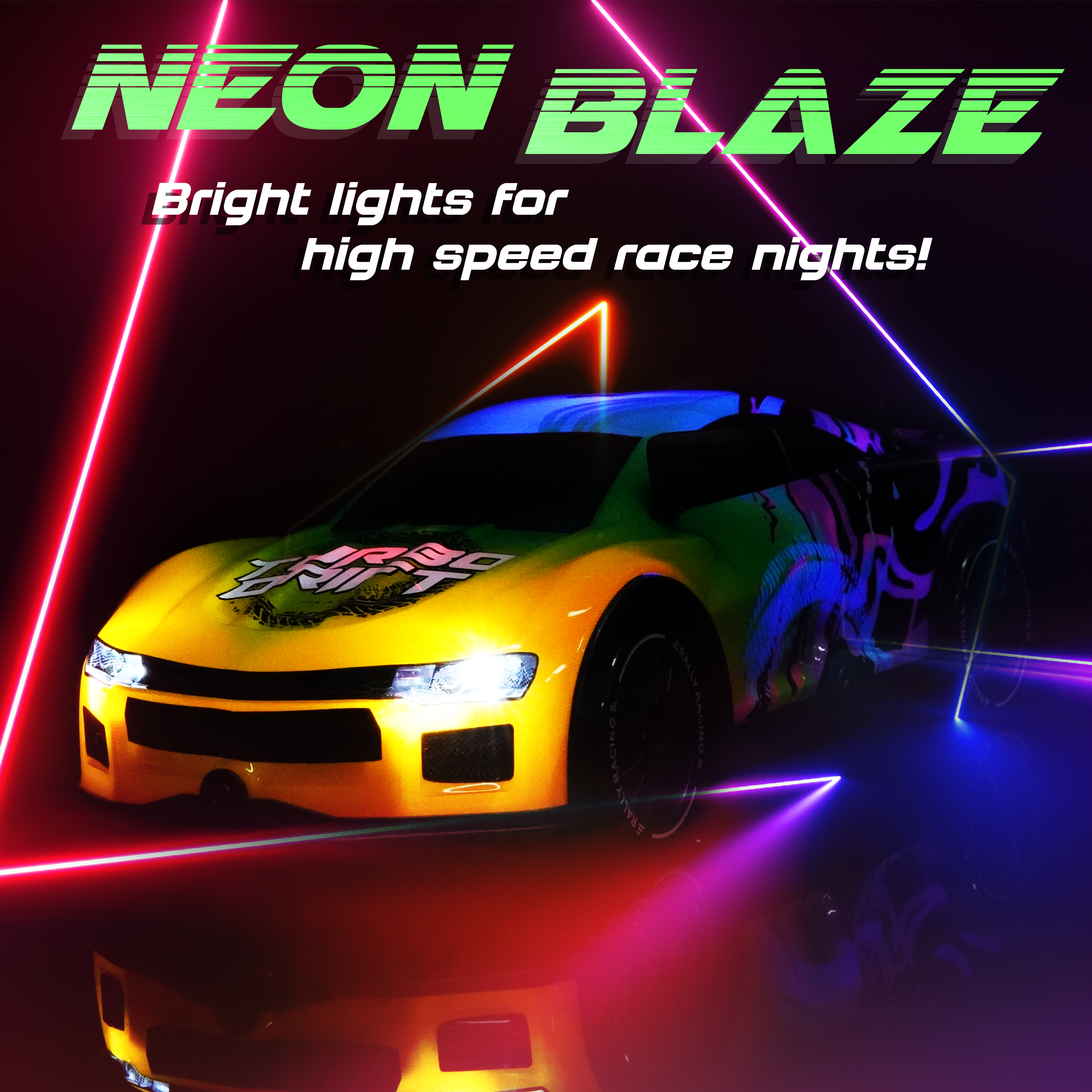 Force1 High-Speed Turbo Drift Racing RC Car