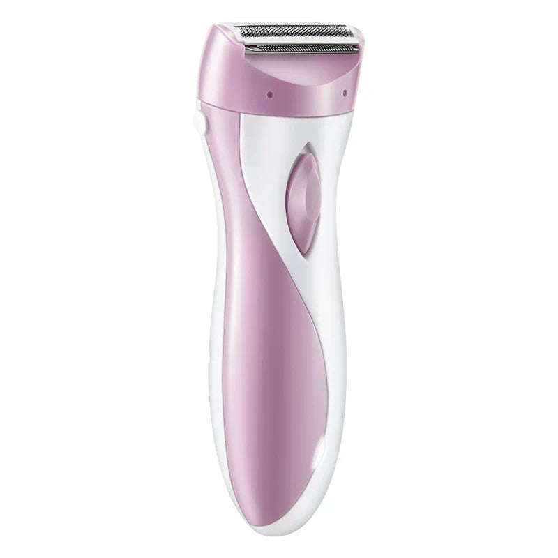 USB Rechargeable Women’s Electric Razor Full-Body Hair Removal  Pink-1