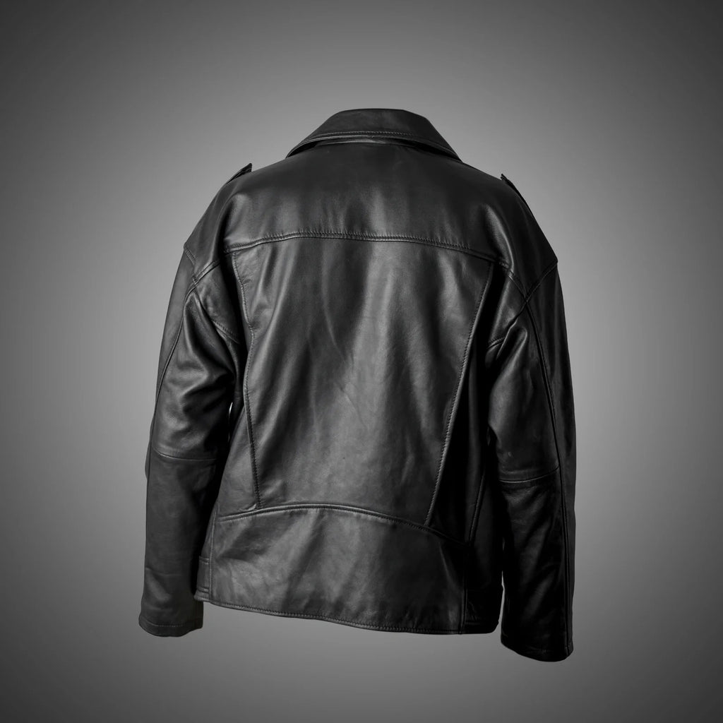 Black Perfecto Jacket For Men - XL