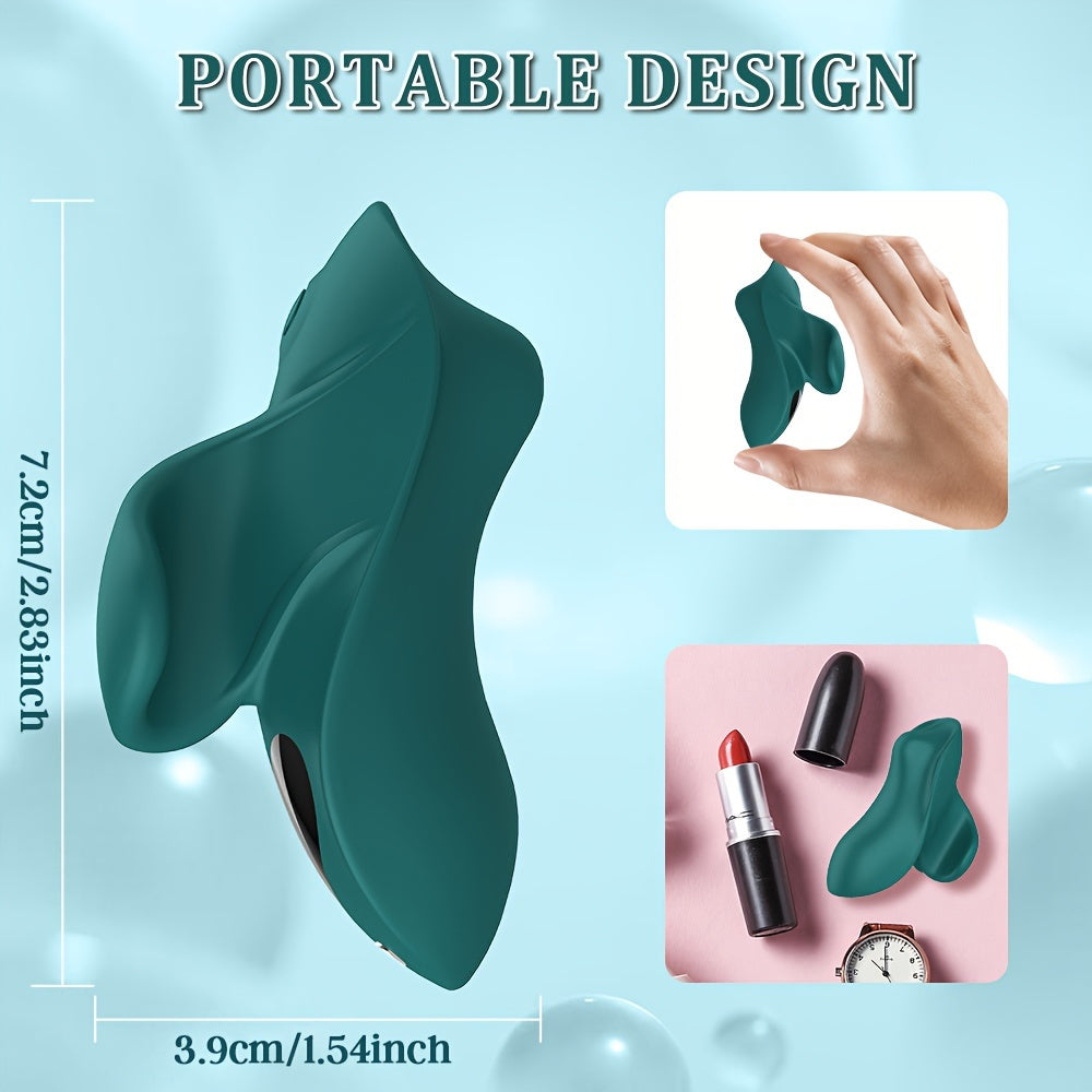 NNETM 10-Mode Rechargeable Face and Neck Massager(Green)