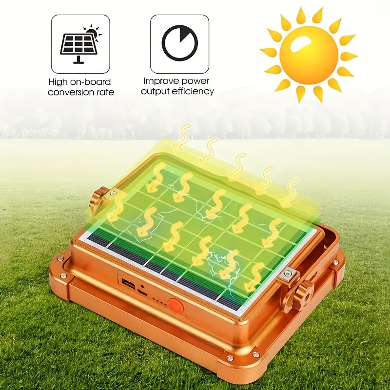 LED Solar Handheld Lamp for Outdoor Lighting-4