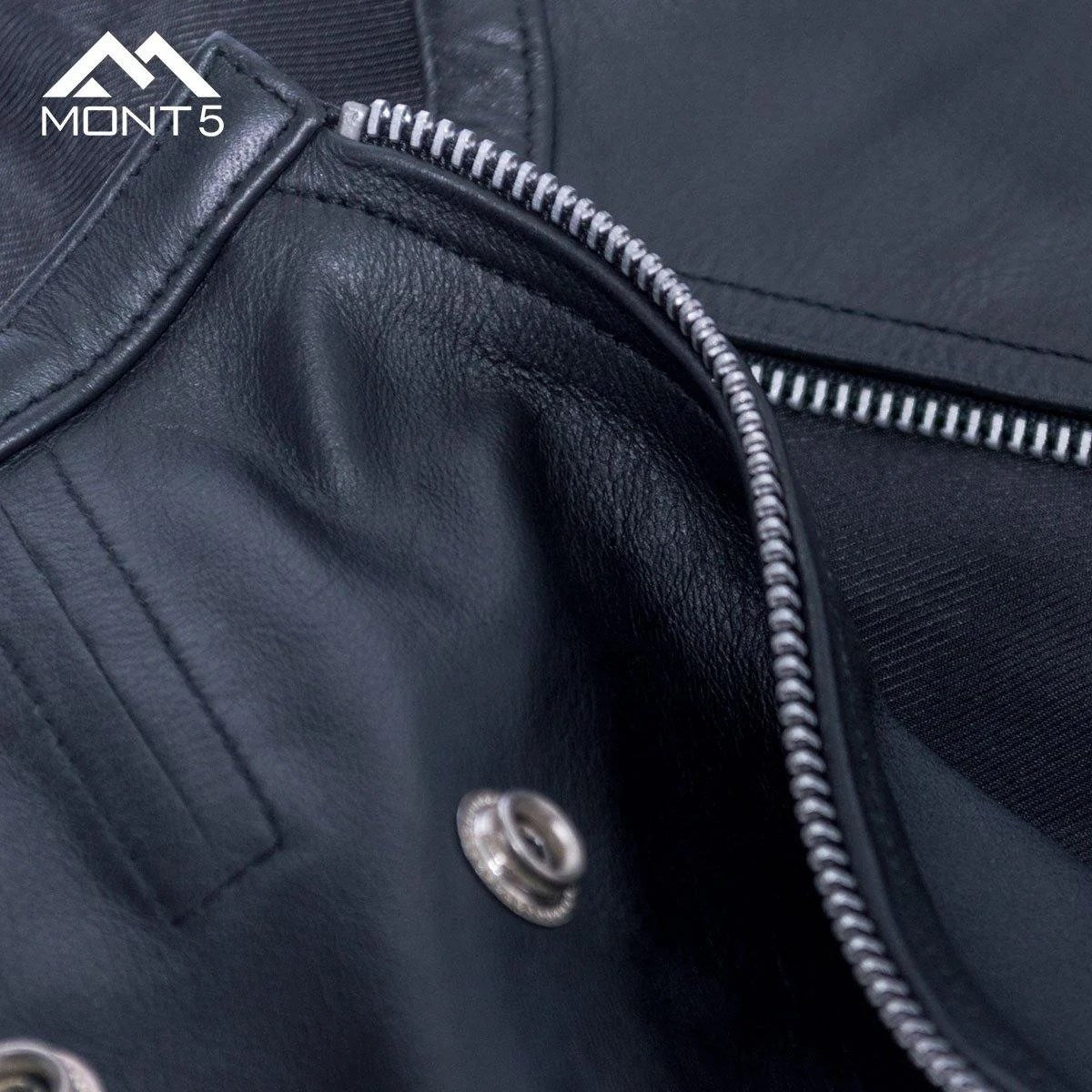 MONT5  Karakoram Perfect Fit Men Leather Jacket-5