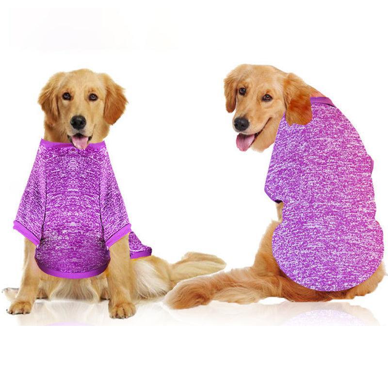 Cozy Acrylic Sweatshirt For Big Dogs - Multiple Colors & Sizes Available-1
