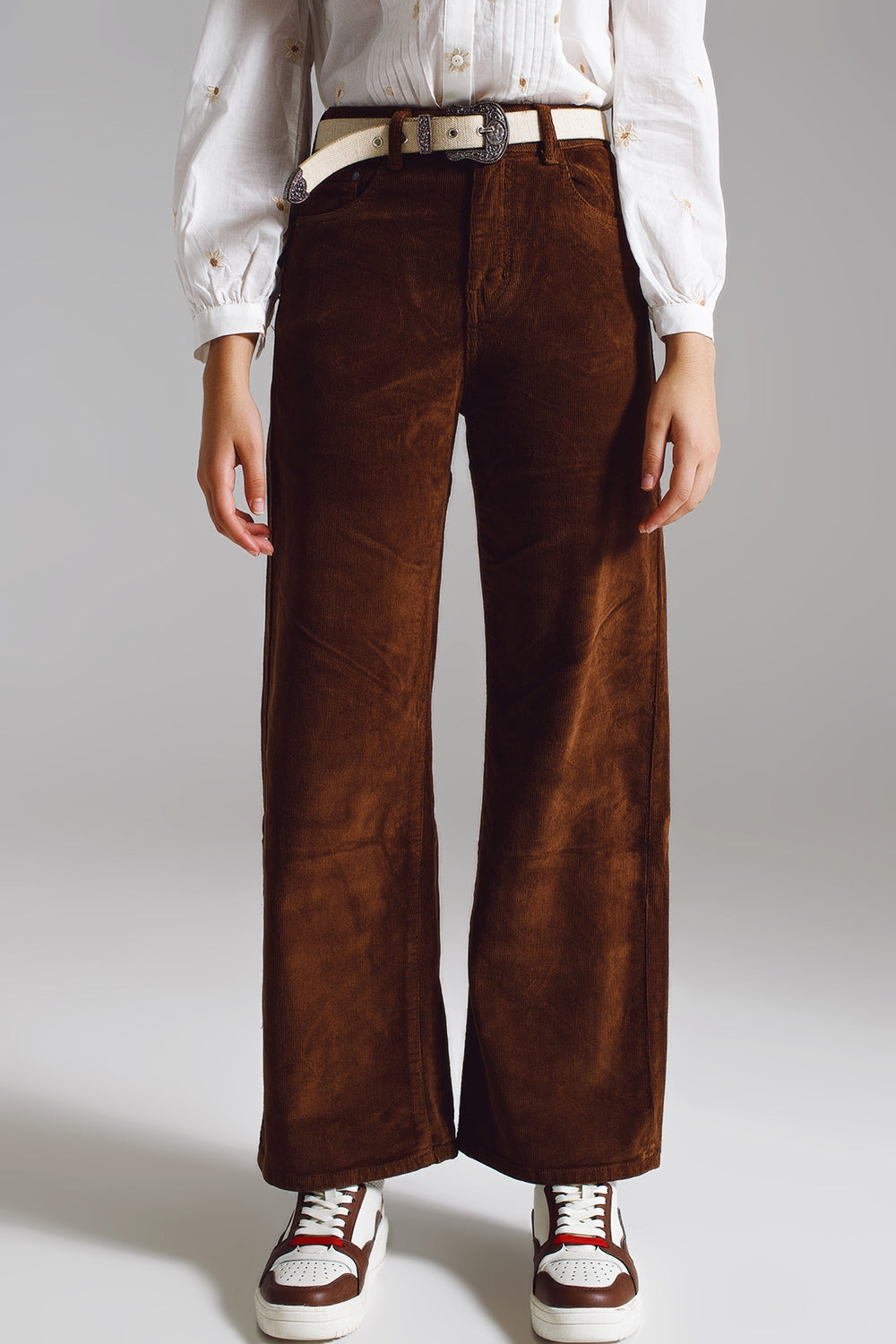 Vintage Cord Pants in Brown