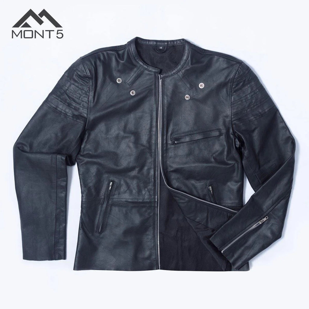 MONT5  Karakoram Perfect Fit Men Leather Jacket-7