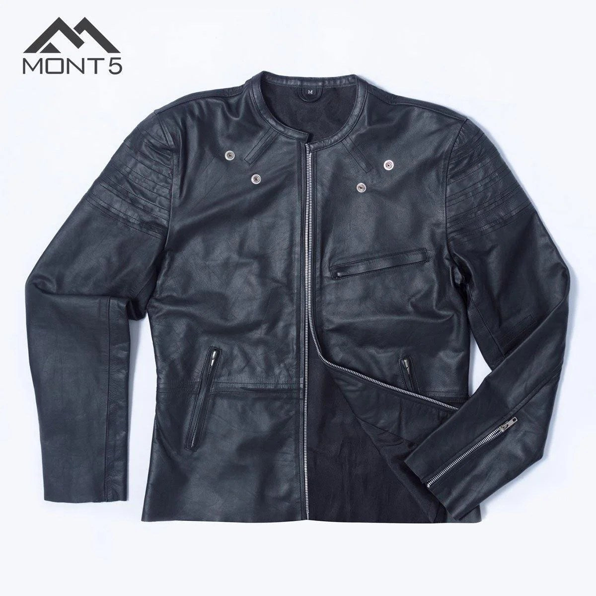 MONT5  Karakoram Perfect Fit Men Leather Jacket-7