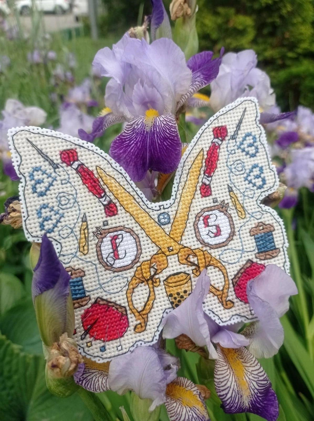 Flight of the Needle 1 - PDF Cross Stitch Pattern