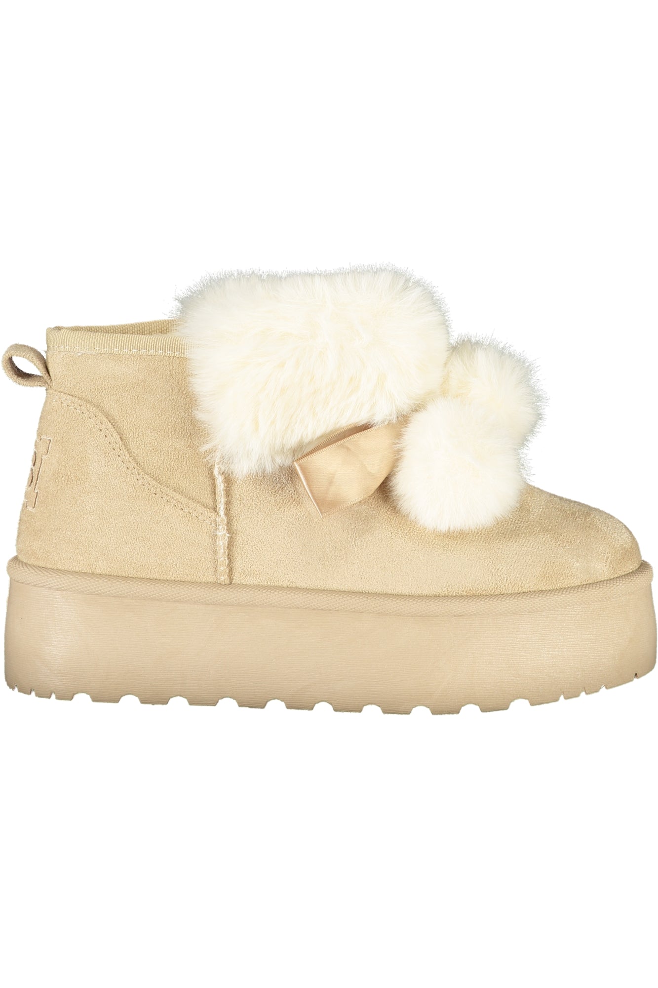 LAURA BIAGIOTTI WOMEN'S BEIGE BOOTS-0